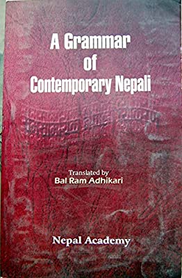 A Grammar of Contemporary Nepali