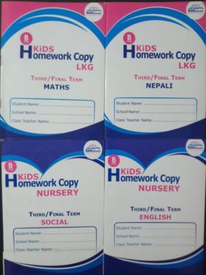 KiDS Homework Copy LKG Third/Final Term